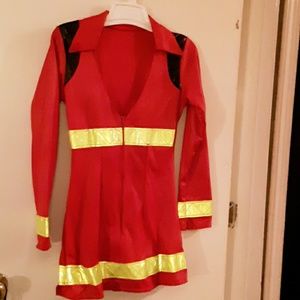 Adult sexy firemans costume